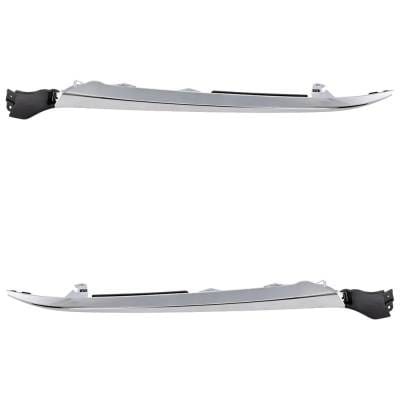 New Pair Of Grille Trim Compatible With Honda Accord Lx Accord Hybrid Touring 2018-2020 By Ho1212122 thumbnail 2