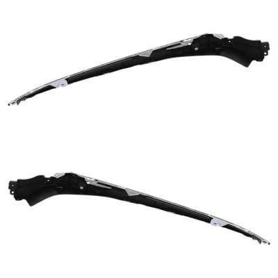 New Pair Of Grille Trim Compatible With Honda Accord Hybrid Accord Ex 2018-2020 By Ho1212122 thumbnail 10