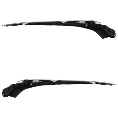 New Pair Of Grille Trim Compatible With Honda Accord Hybrid Touring Accord Ex-L 2018-2020 By thumbnail 12