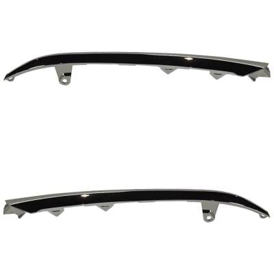 New Pair Of Grille Trim Compatible With Honda Accord Sport 2018-2020 By Ho1213125 71162Tvaa11 thumbnail 8