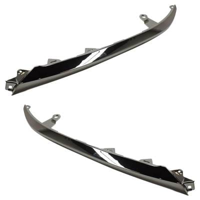 New Pair Of Grille Trim Compatible With Honda Accord Sport 2018-2020 By Ho1212125 71162Tvaa11 thumbnail 4