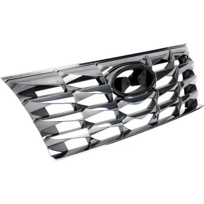 New Chrome Grille Assembly Compatible With Hyundai Tucson Se 4 Cyl 2.5L Tucson Luxury Plug-In Hybrid thumbnail 6