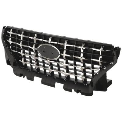New Chrome Shell Grille Assembly Compatible With Hyundai Venue Sel 4 Cyl 1.6L Venue Denim 4 Cyl 1.6L thumbnail 4