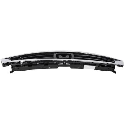 New Chrome Shell Grille Assembly Compatible With Honda Accord Lx 4 Cyl 2.4L Accord Lx-P 4 Cyl 2.4L thumbnail 12