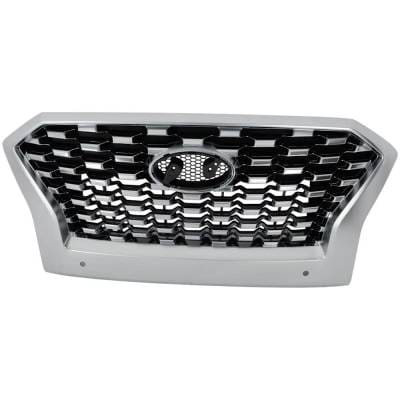 New Chrome Grille Assembly Compatible With Hyundai Palisade Luxury 6 Cyl 3.8L Palisade Essential 6 thumbnail 2