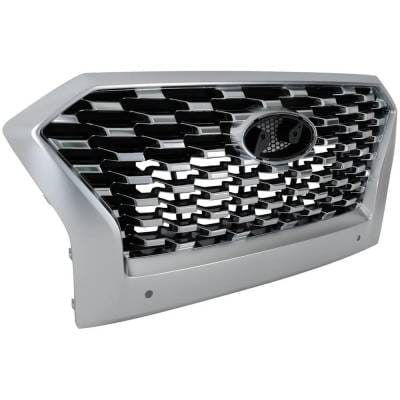 New Chrome Grille Assembly Compatible With Hyundai Palisade Luxury 6 Cyl 3.8L Palisade Essential 6 thumbnail 6