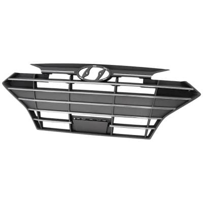 New Front Grille Assembly Compatible With Hyundai Elantra Limited 4 Cyl 2.0L Elantra Sport 4 Cyl thumbnail 2
