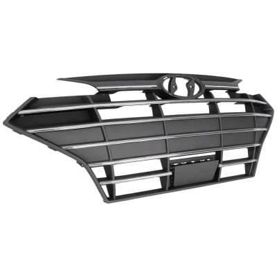 New Front Grille Assembly Compatible With Hyundai Elantra Limited 4 Cyl 2.0L Elantra Sport 4 Cyl thumbnail 6