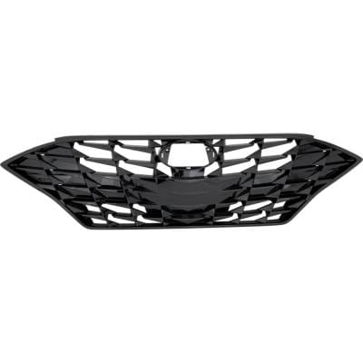 New Black Shell Grille Assembly Compatible With Hyundai Sonata Sel 4 Cyl 2.5L Sonata Sel Plus 4 Cyl thumbnail 2