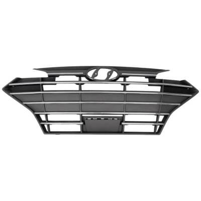 New Front Grille Assembly Compatible With Hyundai Elantra Sel 4 Cyl 2.0L Elantra Sport 4 Cyl 1.6L thumbnail 4