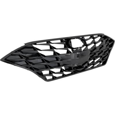New Black Shell Grille Assembly Compatible With Hyundai Sonata Sel 4 Cyl 2.5L Sonata Sport 4 Cyl thumbnail 6