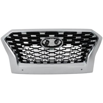 New Chrome Grille Assembly Compatible With Hyundai Palisade Luxury 6 Cyl 3.8L Palisade Limited 6 Cyl thumbnail 4