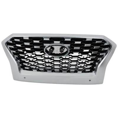 New Chrome Grille Assembly Compatible With Hyundai Palisade Ultimate Calligraphy 6 Cyl 3.8L Palisade thumbnail 2