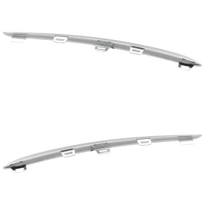 New Left Upper And Right Upper Grille Trim Compatible With Mercedes Benz Gle53 Amg 4Matic 6 Cyl 3.0L thumbnail 10