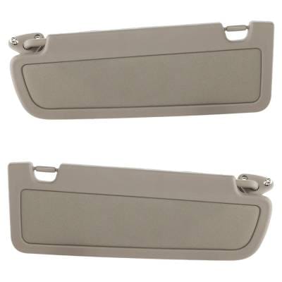 New Left And Front Right Sun Visor Compatible With Honda Civic Hybrid 4 Cyl 1.3L Civic Ex 4 Cyl 1.8L thumbnail 10