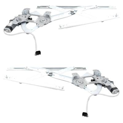 New Front Left And Front Right Window Regulator Compatible With Ford F-350 Super Duty Xlt 8 Cyl 5.4L thumbnail 12