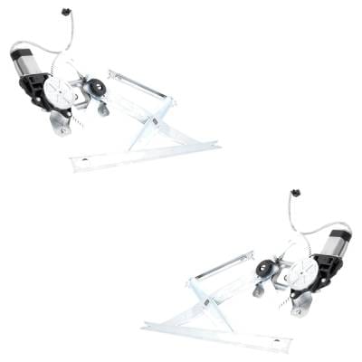 New Front Left And Front Right Window Regulator Compatible With Ford F-450 Super Duty Lariat 8 Cyl thumbnail 4