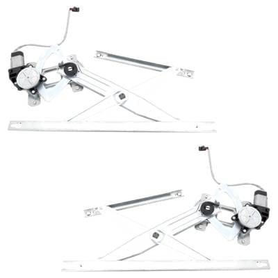 New Front Left And Front Right Window Regulator Compatible With Ford F-350 Super Duty Xl 8 Cyl 6.7L thumbnail 2