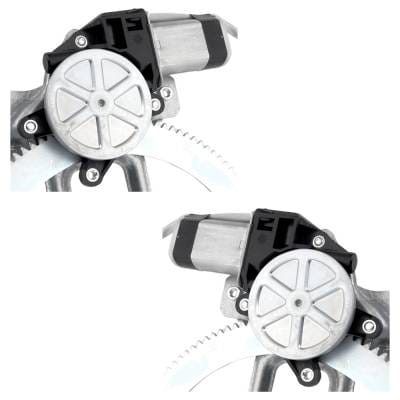 New Front Left And Front Right Window Regulator Compatible With Ford F-350 Super Duty Xl 8 Cyl 6.7L thumbnail 14