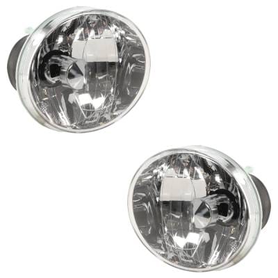 New Front Left And Front Right Fog Light Compatible With Toyota Highlander Base 4 Cyl 2.4L