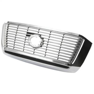 New Chrome With Nickel Grille Assembly Compatible With Toyota Tundra Sr5 8 Cyl 4.6L Tundra Base 6 thumbnail 12