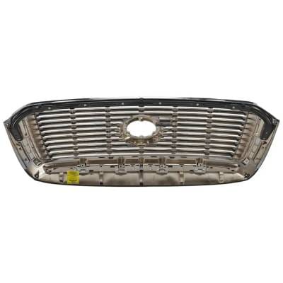 New Chrome With Nickel Grille Assembly Compatible With Toyota Tundra Limited 8 Cyl 4.6L Tundra thumbnail 14