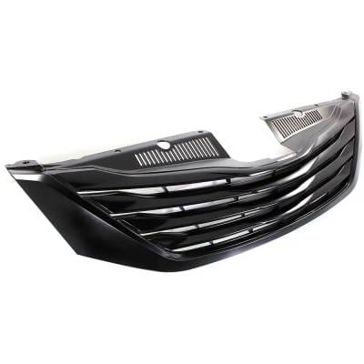 New Black Grille Assembly Compatible With Toyota Sienna Base 6 Cyl 3.5L Sienna L 6 Cyl 3.5L Sienna thumbnail 6