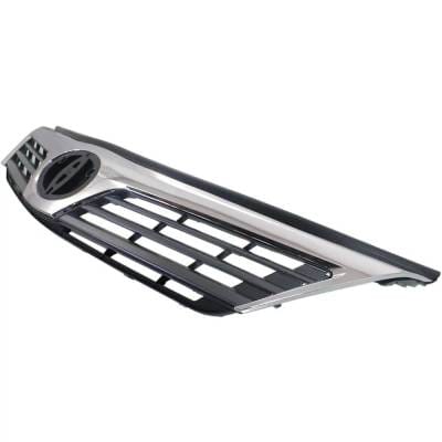Chrome Shell Grille Assembly Compatible With Toyota Camry L 4 Cyl 2.5L 2012-2014 To1200344 thumbnail 4