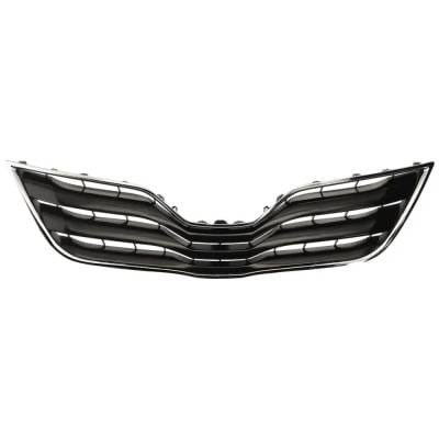 New Chrome Shell Grille Assembly Compatible With Toyota Camry Le 4 Cyl 2.5L Camry Le 6 Cyl 3.5L thumbnail 2