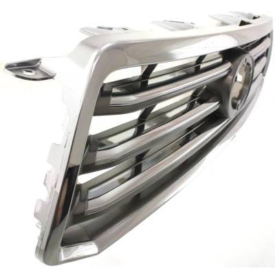 Chrome Accent Grille Assembly Compatible With Toyota Highlander Sport 6 Cyl 3.5L 2008-2010 To1200308 thumbnail 6