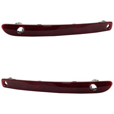 New Rear Left And Rear Right Bumper Reflector Compatible With Lincoln Mkx Base 2011-2015 By thumbnail 2