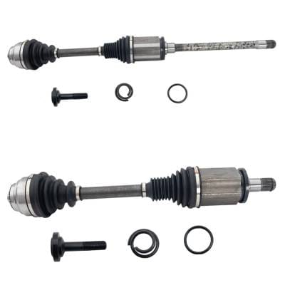New Front Left And Front Right Axle Assembly Compatible With Bmw 640I Xdrive Base 6 Cyl 3.0L 535I thumbnail 2