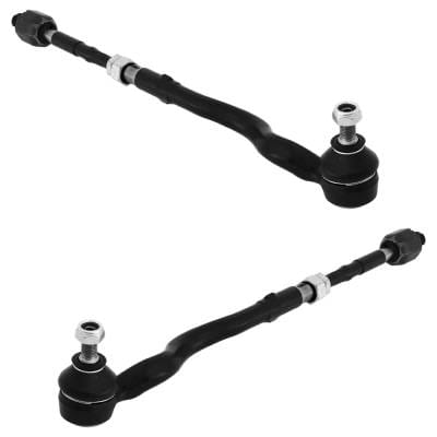New Front Left And Front Right Tie Rod Assembly Compatible With Bmw Z4 Coupe 3.0Si 6 Cyl 3.0L 325Ci thumbnail 2