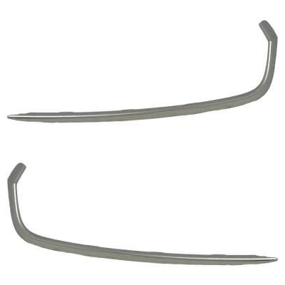 New Pair Of Grille Trim Compatible With Acura Tlx Base 6 Cyl 3.5L Tlx Base 4 Cyl 2.4L 2018-2020 By thumbnail 6
