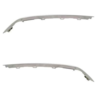 New Pair Of Grille Trim Compatible With Acura Tlx Base 6 Cyl 3.5L Tlx Base 4 Cyl 2.4L 2018-2020 By thumbnail 12