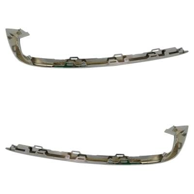 New Pair Of Grille Trim Compatible With Acura Tlx Base 6 Cyl 3.5L Tlx Sh-Awd 6 Cyl 3.5L 2018-2020 By thumbnail 10