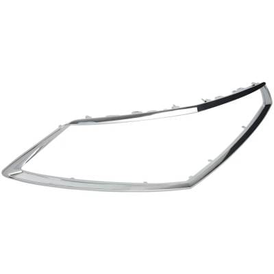 New Chrome Grille Assembly Compatible With Acura Mdx Sh-Awd 6 Cyl 3.5L Mdx Base 6 Cyl 3.5L 2022 By thumbnail 6