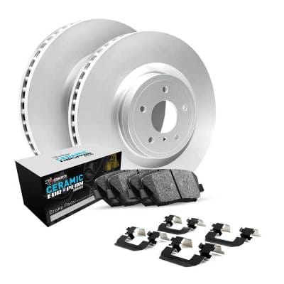 New Carbon Brake Disc And Pad Kit Compatible With Jaguar Xe Premium 6 Cyl 3.0L Xe Prestige 6 Cyl thumbnail 2