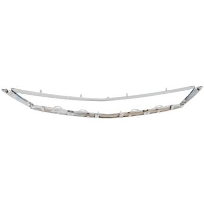 New Chrome Grille Assembly Compatible With Acura Mdx Sh-Awd 6 Cyl 3.5L Mdx Base 6 Cyl 3.5L 2022 By thumbnail 12