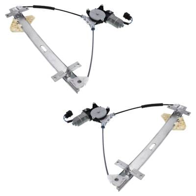 Front Left And Front Right Window Regulator Compatible With Acura Tl Base 6 Cyl 3.2L Tl Type-S 6 Cyl thumbnail 2