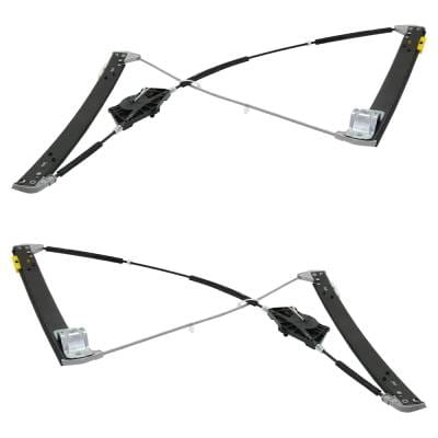 New Front Left And Front Right Window Regulator Compatible With Audi A4 Quattro Base 4 Cyl 2.0L A4 thumbnail 8
