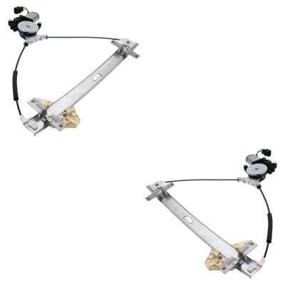 New Front Left And Front Right Window Regulator Compatible With Acura Tl Type-S 6 Cyl 3.5L Tl Base 6 thumbnail 3