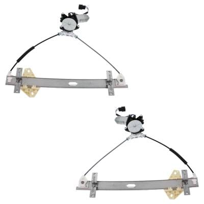 New Front Left And Front Right Window Regulator Compatible With Acura Tl Base 6 Cyl 3.2L Tl Type-S 6