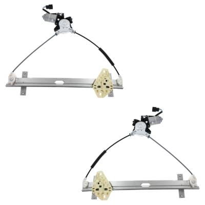 New Front Left And Front Right Window Regulator Compatible With Acura Tl Base 6 Cyl 3.2L Tl Type-S 6 thumbnail 5