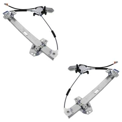 New Front Left And Front Right Window Regulator Compatible With Acura Tl Base 6 Cyl 3.2L 1999-2001 thumbnail 4