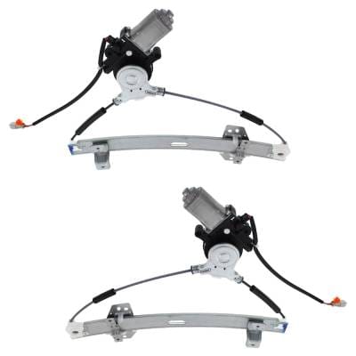 New Front Left And Front Right Window Regulator Compatible With Acura Tl Base 6 Cyl 3.2L 1999-2001 thumbnail 8