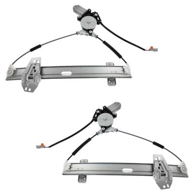 Front Left And Front Right Window Regulator Compatible With Acura Tl Base 6 Cyl 3.2L 1999-2001 By thumbnail 10