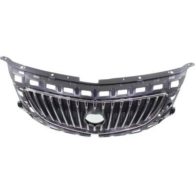 New Chrome Shell Grille Assembly Compatible With Buick Regal Cxl 4 Cyl 2.4L Regal Base 4 Cyl 2.4L thumbnail 8