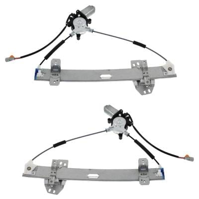 New Front Left And Front Right Window Regulator Compatible With Acura Tl Base 6 Cyl 3.2L 1999-2001 thumbnail 2