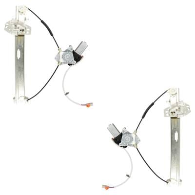 New Front Left And Front Right Window Regulator Compatible With Acura Cl Base 6 Cyl 3.2L Cl Type-S 6 thumbnail 2